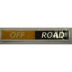 Наклейка OFF ROAD (силикон)