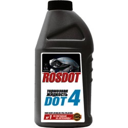 Тормозная жидкость "ROSDOT" ДОТ-4 (455г)