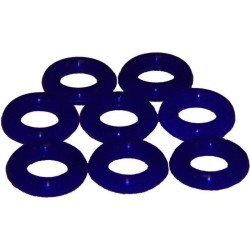 Уплотнительное кольцо форсунки  LADA Vesta 21127 (8шт) силикон синий