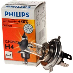 Лампа PHILIPS H4 (60/55+30%) 12342 PR