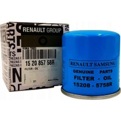 Фильтр масляный Renault Duster-Kaptur 1.6 дв с 2015 г.