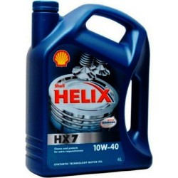Масло моторное Shell Helix HX7 10W40 4л (п/с)